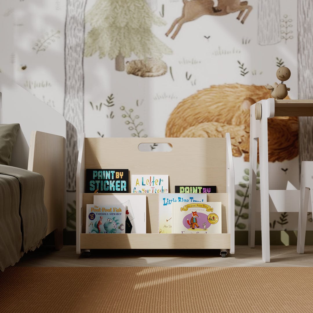 Smyles Petite Bibliotheque Montessori Blanche