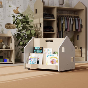 Smyles Petite Bibliotheque Montessori Blanche