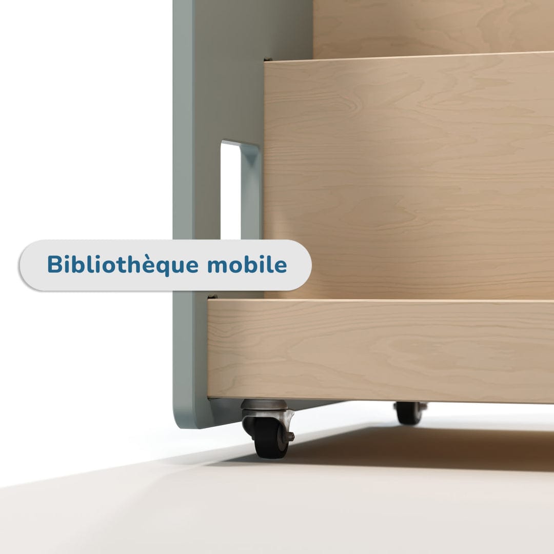 Smyles Petite Bibliotheque Montessori Bleue