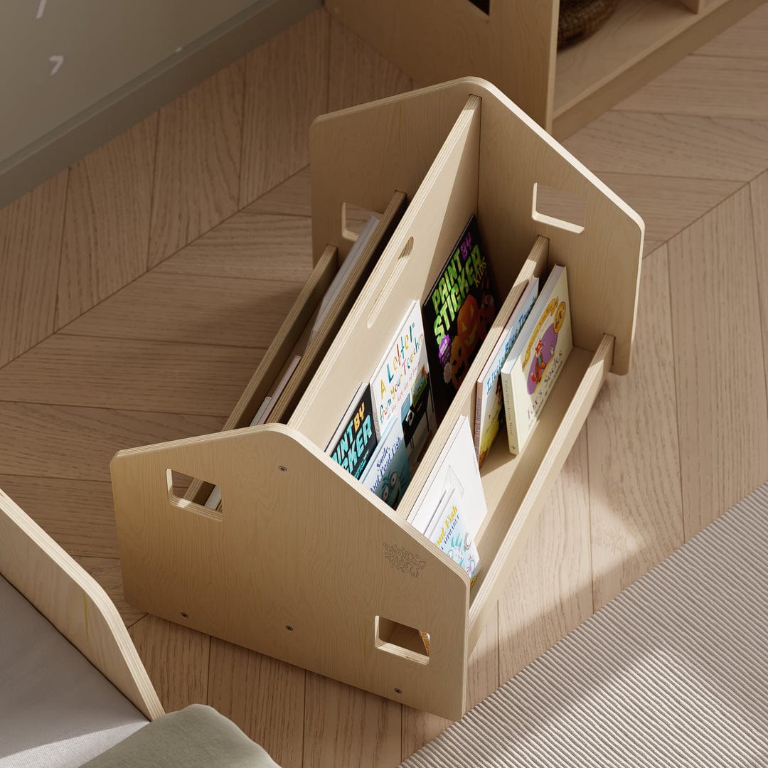 Smyles Petite Bibliotheque Montessori en bois