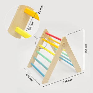 Smyles Triangle de Pikler Arc en Ciel