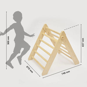 Smyles Triangle de Pikler Bois Naturel