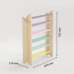 Smyles Triangle de Pikler Toboggan Pastel