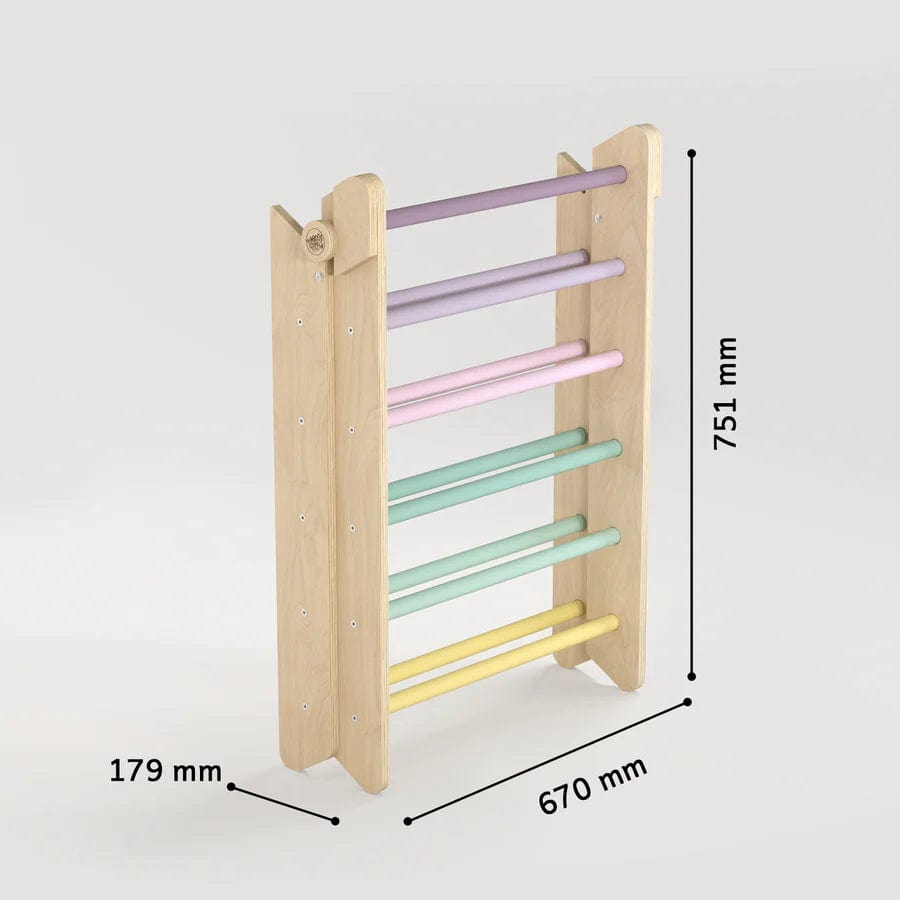 Smyles Triangle de Pikler Toboggan Pastel