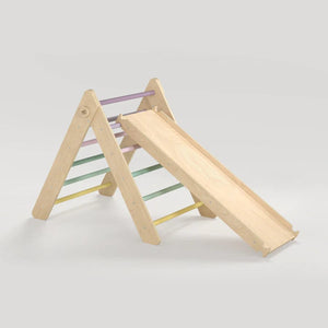 Smyles Triangle de Pikler Toboggan Pastel